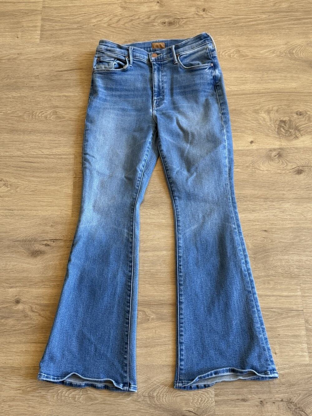 Women’s Blue Flared Jeans
